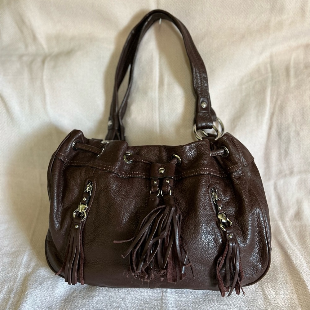 B. Makowsky Lesther Bag with Tassels